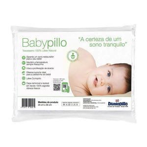 Travesseiro Babypillo Látex Natural - Dunlopillo - 25cm x 35cm