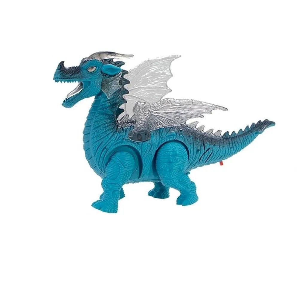 Dragão Luz Alada 25cm - Art Brink - (3 anos+) - Azul