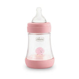 Mamadeira Perfect 5 - Chicco - (0M+) - 150ml Fluxo Inicial - Rosa