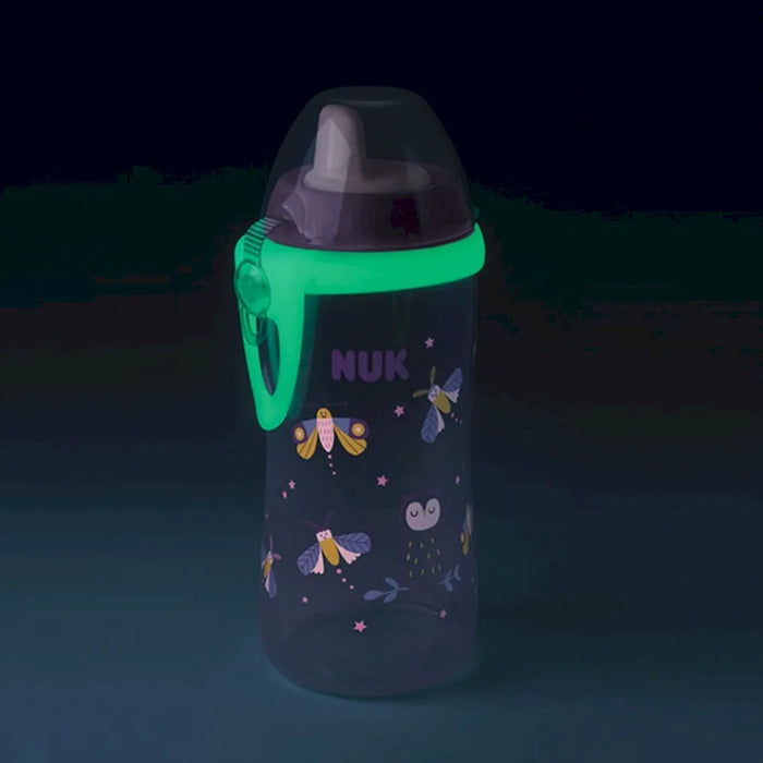 Copo Kiddy Cup Antivazamento - Nuk - 300ml - Girl - (12M+) - Brilha no Escuro