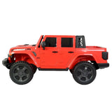 Jeep Elétrico Gladiator 12V - com Controle Remoto - Shiny Toys - Red - (3 anos+)