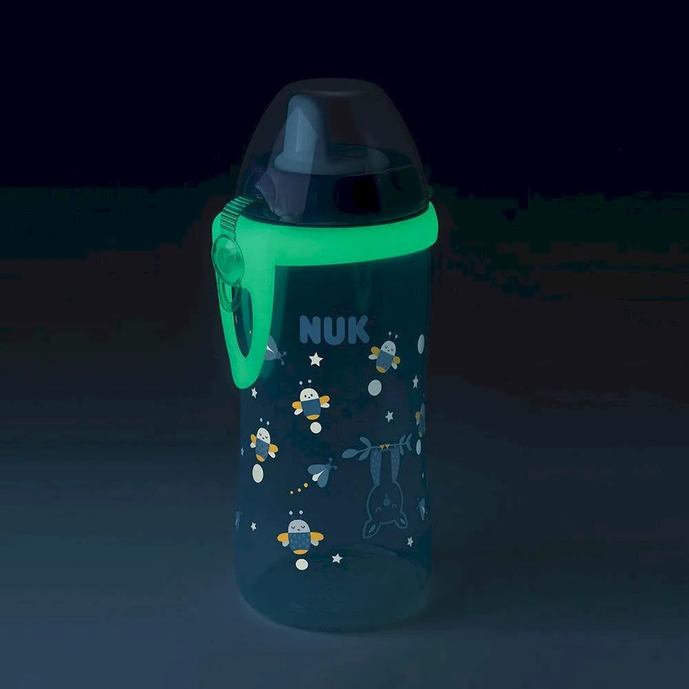 Copo Kiddy Cup Antivazamento - Nuk - 300ml - Boy - (12M+) - Brilha no Escuro