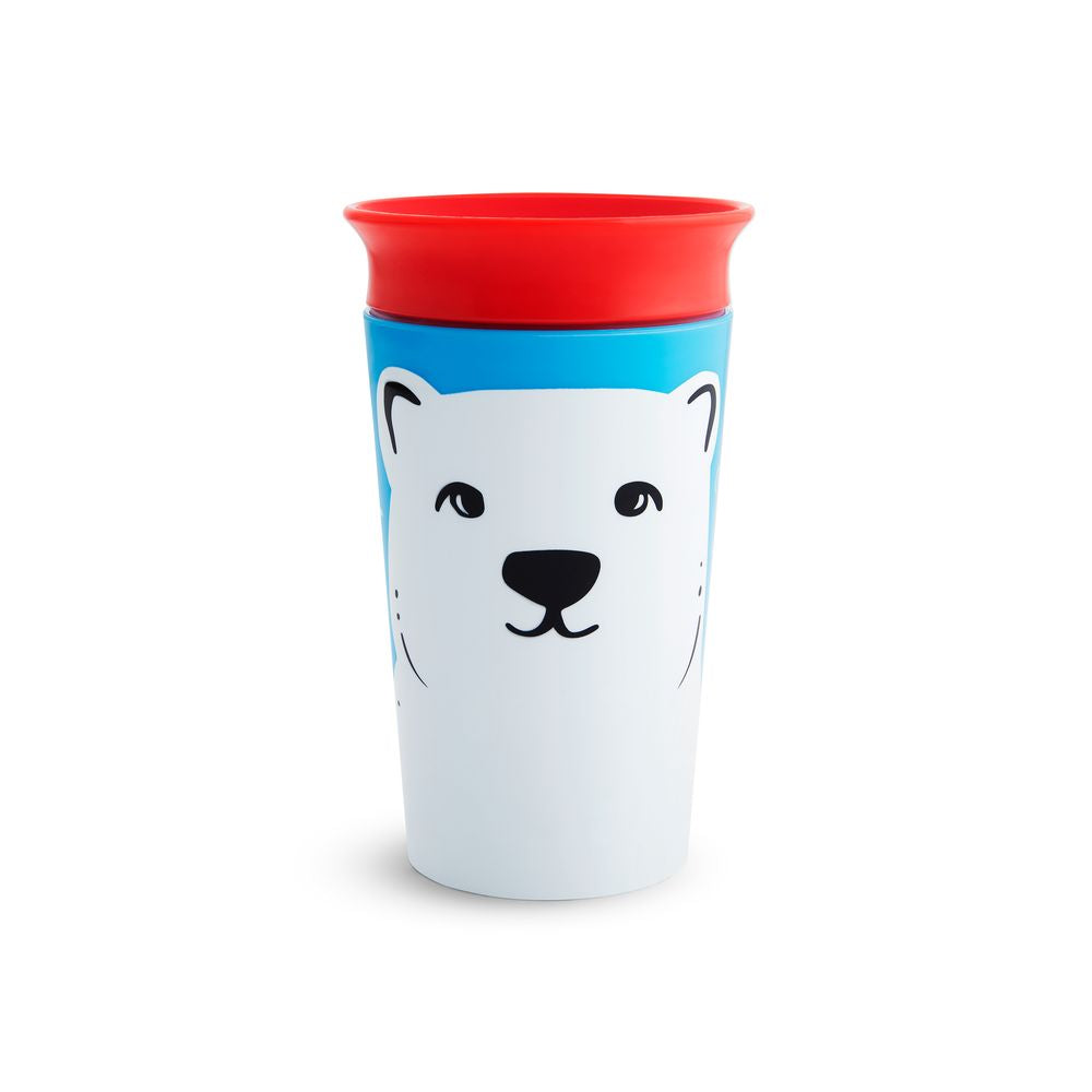 Copo Grande 360 Miracle Cup Wild Urso Polar - Munchkin - 266ml - 12M+