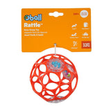 Chocalho Oball Rattle - Bright Starts - Laranja - (0M+)
