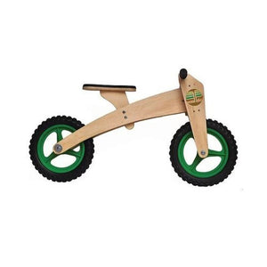 Triciclo/Bicicleta sem Pedal 2 em 1 - WoodBike - Verde - (3 a 5 Anos)