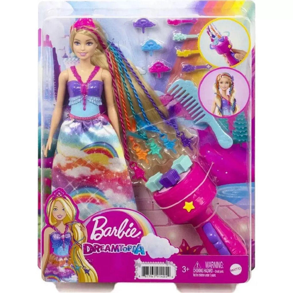 Boneca Barbie Dreamtopia Princesa Tranças Mágicas - Mattel - (3 anos+)