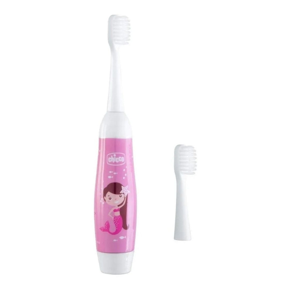 Escova de Dentes Elétrica - Chicco - Rosa - (3 anos+)