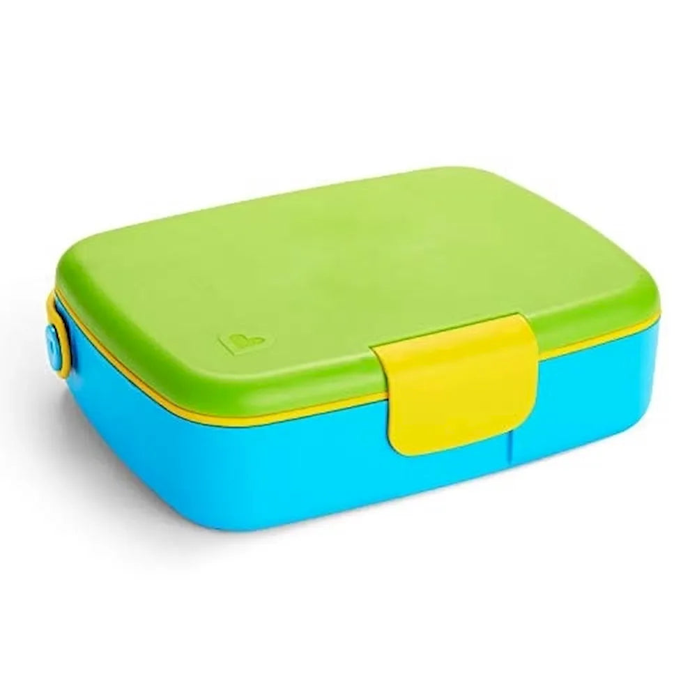 Lancheira Bento Box - Munchkin - Azul/Verde/Amarelo - (18M+)