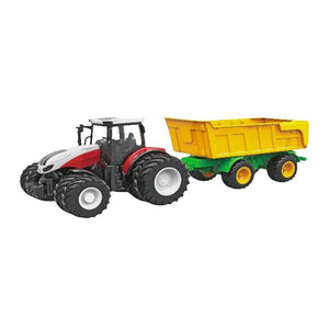 Máquinas Agrícolas Trator e Carroceria com Controle Remoto - CKS - (8 anos+)