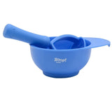 Pote Bowl com Amassador - Zoop Baby - Azul - (6M+)