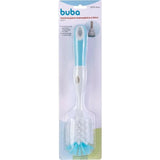 Escova de Mamadeira com Escovinha para Bicos - Buba - Azul