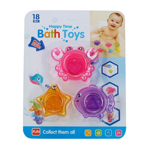 Brinquedo de Banho com 3 Potes - Girotondo Baby - (18M+)